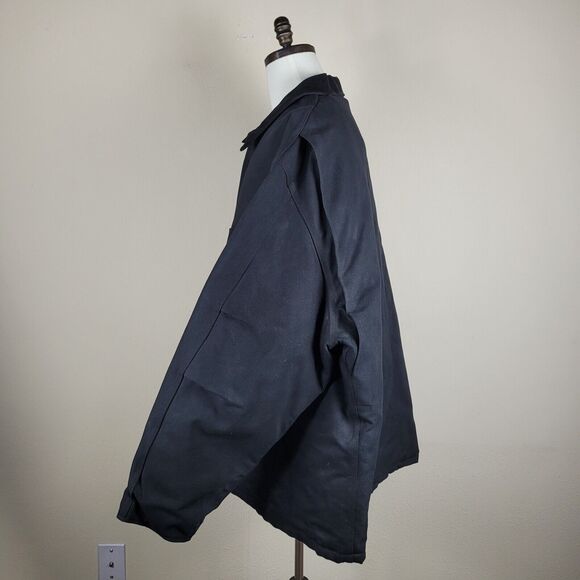 Carhartt Jacket 4XL Black Loose Fit Firm Duck Insulated Traditional Work C003 - Picture 5 of 13